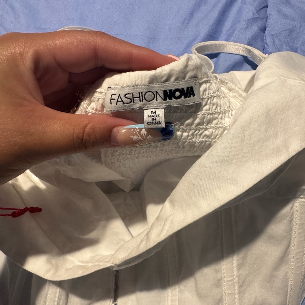 Fashion Nova Ivory Outerwear